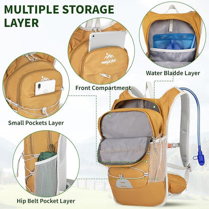 Hiking Backpack for Women & Men, Hydration Backpack - Image 4