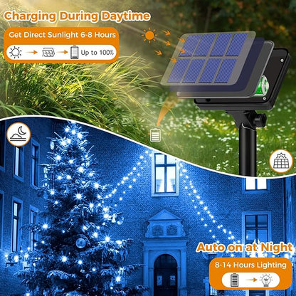 2 Pack Solar String Lights for Outside - Image 3