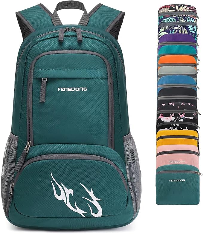 FENGDONG 35L Lightweight Foldable Waterproof Packable Travel Small Hiking by FENGDONG