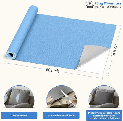 KING MOUNTAIN Canvas Repair Patch 16×60 Inch Self-Adhesive Waterproof Fabric - Image 4