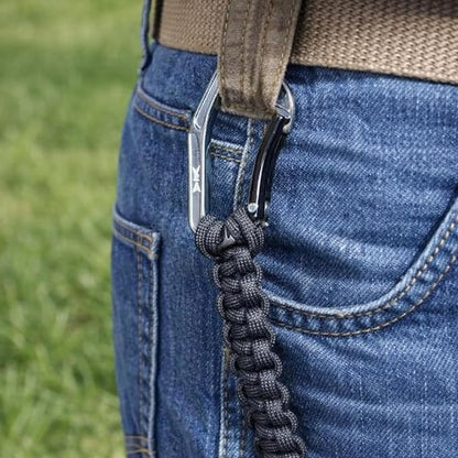 HERCULES Paracord Keychain Set – 2 Pack Lanyard Rope - Image 7