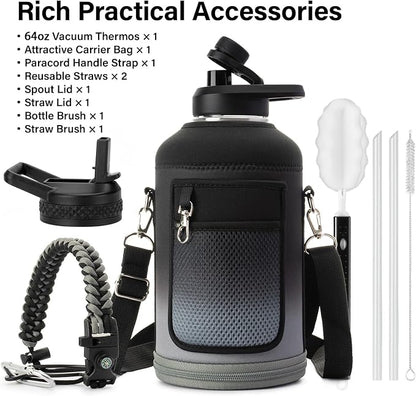 DYSANKY Insulated Water Bottle | Thickened Stainless Steel Vacuum Metal | - Image 2