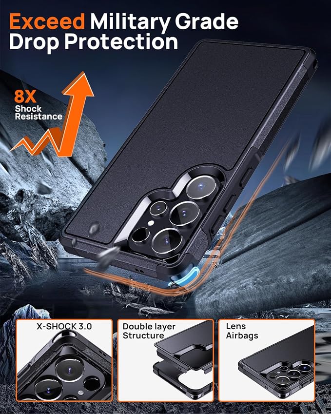 Lanhiem Magnetic for Samsung Galaxy S25 Ultra Phone Case - Image 4