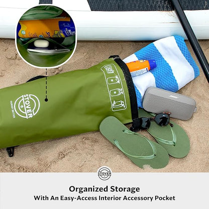 STOVER 5/10/25/30/40/55L Waterproof Dry Bag- Roll-Top Backpack w/Phone Case- - Image 4