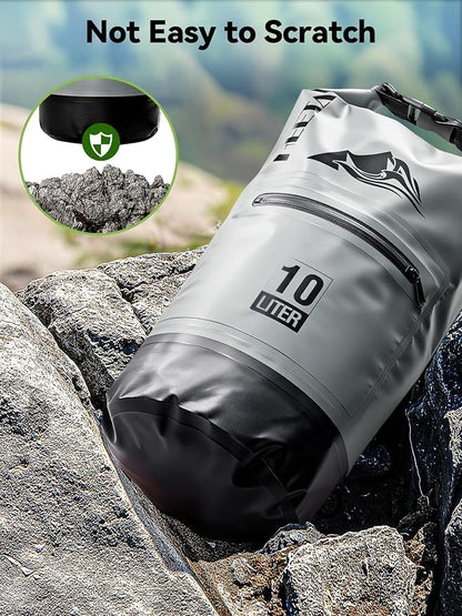 HEETA Waterproof Dry Bag with Front Zippered Pocket - Image 6