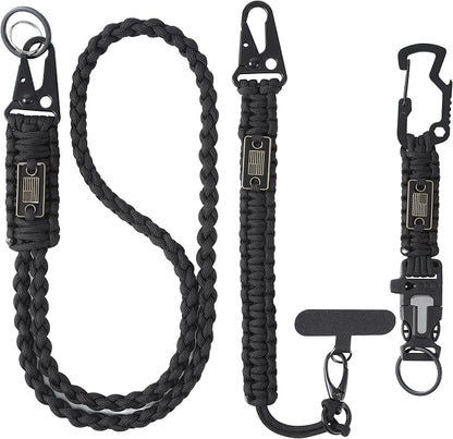 Heavy Duty Braided Paracord Lanyard by Unknown