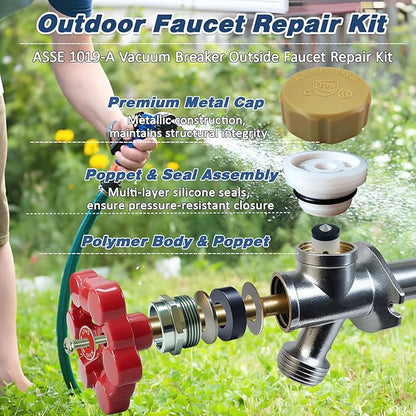 Outdoor Faucets Repair Kit, ASSE 1019-A Water Hose of Home Improvement - Image 4