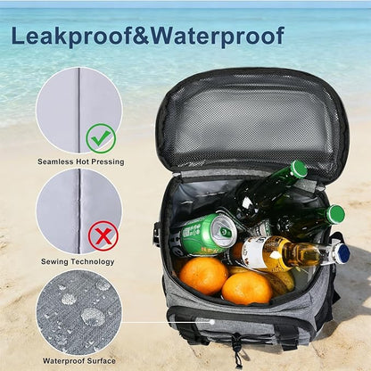 33 Cans Insulated Backpack Cooler - Image 5