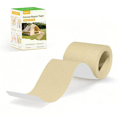 Besezx Canvas Repair Tape, Outdoor Gear Patch, 3x79 Inches, Waterproof by Besezx