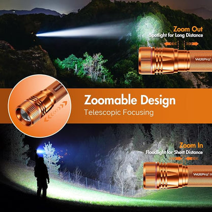 WdtPro Rechargeable Flashlights High Lumens, 1 Pack 10H Long Lasting Super - Image 3