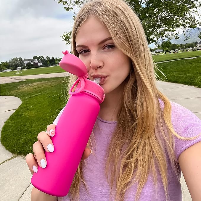 OLDLEY 20 Oz Insulated Stainless Steel Water Bottle - Image 7