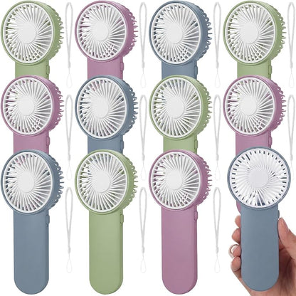 Sumind 12 Pcs Small Personal Portable Fan Mini Handheld Bulk 1 Speed Electric by Sumind