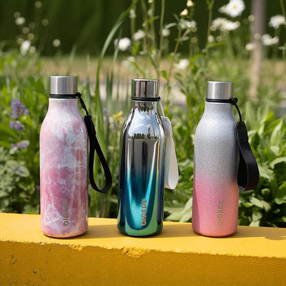 BJPKPK Insulated Water Bottles, 18 oz Stainless Steel Metal Water Bottle - Image 6