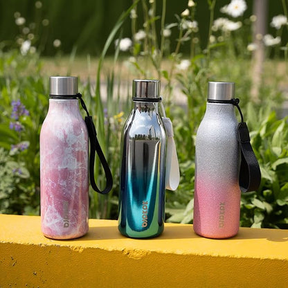 BJPKPK Insulated Water Bottles, 18 oz Stainless Steel Metal Water Bottle - Image 6