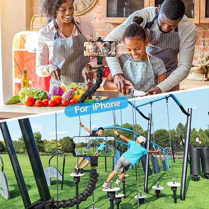 Gooseneck Phone Holder Clamp Clip Mount Cell Phone Stand - Image 2