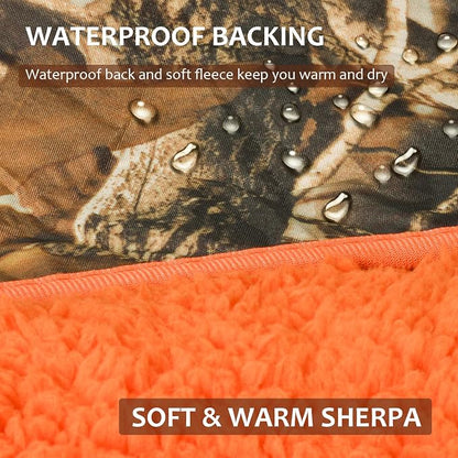 Tirrinia Large Waterproof Outdoor Blanket, Soft Warm Windproof Stadium Blanket - Image 2