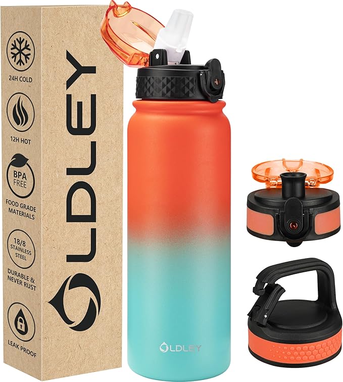 Oldley Insulated Water Bottle 20oz Water Bottles by OLDLEY