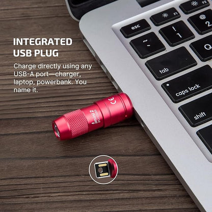 OLIGHT IMINI 2 EDC Rechargeable Keychain Flashlight, 50 Lumens Compact and - Image 4