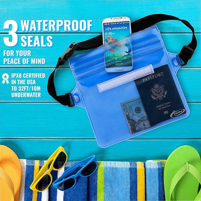 AiRunTech Clear Fanny Pack Waterproof, Beach Cruise Ship Essential Accessories - Image 4