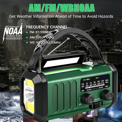 Emergency Weather Radio 20000mAh NOAA/AM/FM - Image 3