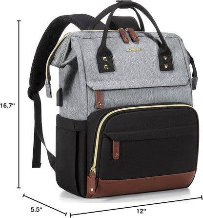 LOVEVOOK Laptop Backpack for Women, 15.6 Inch Work Business Backpacks Purse - Image 8