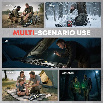 242Pcs Survival First Aid Kit Molle System IFAK Medical Kit - Image 8