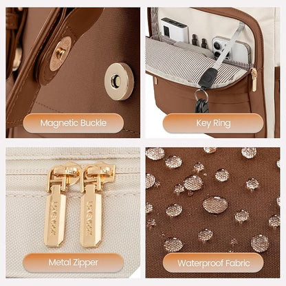 LOVEVOOK Travel Laptop Backpack Purse - Image 5