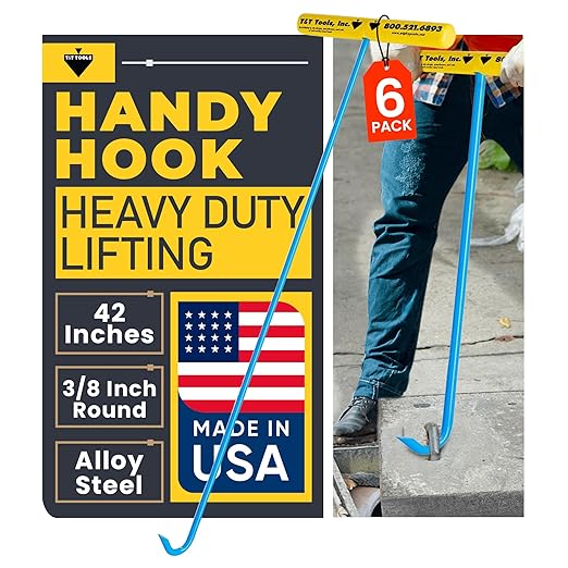T&T Tools Heavy Duty Handy Hook – Portable 42 Inch by TTTools