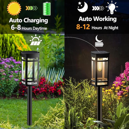 EXCMARK 12 Pack Solar Lights Outdoor Waterproof - Image 3