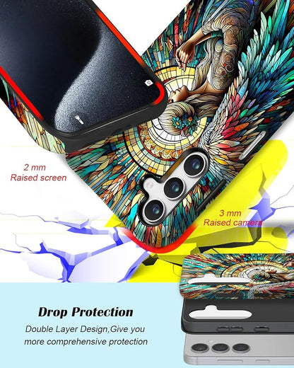 Compatible for Samsung Galaxy A27 5G Case, Dual Layer Heavy Duty 2 in 1 - Image 3