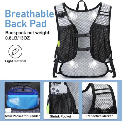 Lightweight Hydration Backpack, Running Backpack - Image 3