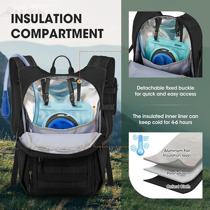 RAINSMORE Tactical Hydration Backpack 18L - Image 3