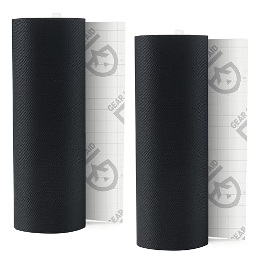 GEAR AID Tenacious Tape 3” x 20” Fabric and Vinyl Gear Repair Tape, Fix Holes by GEARAID