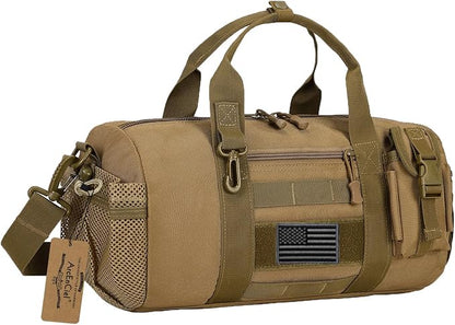 ArcEnCiel Small Tactical Duffle Bag Men Gym Pack Military Molle Shoulder Bags by ArcEnCiel