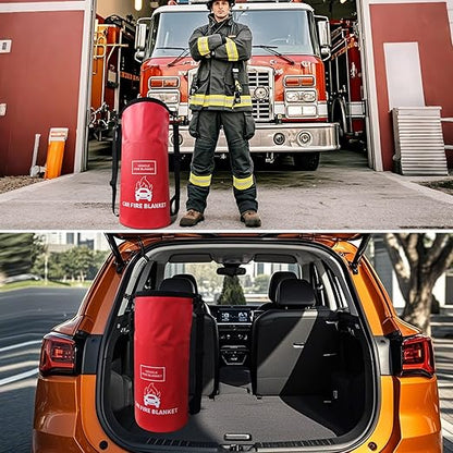 Vehicle Fire Blanket, Emergency Fire Extinguisher Blanket - Image 6