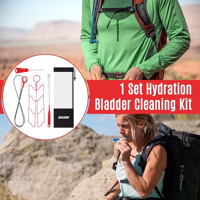Feekoon Reservoir Hydration Bladder Cleaning Kit, Water Bladders Cleaner Set - Image 8