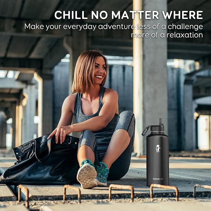 Insulated Water Bottle 87 oz - Image 7