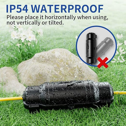 9 Pack Outdoor Extension Cord Safety Cover - Image 5