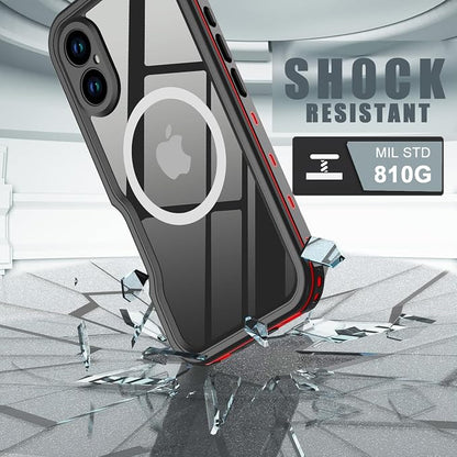 for iPhone 16 Case Waterproof, Full-Body Hard Case Built-in - Image 3