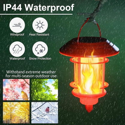 Dynaming 6 Pack Christmas Solar Flame Garden Lights Outdoor, Dual Use - Image 7
