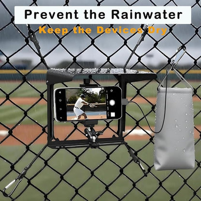 Cell Phone Fence Mount with Shade - Image 5