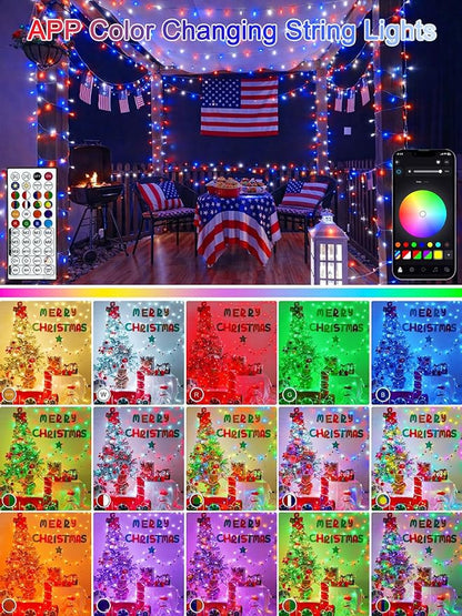 Smart Color Changing 4th of July Lights - Image 3