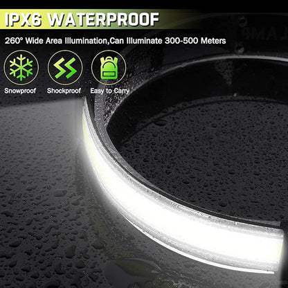 Headlamp Rechargeable, Ultra Bright Upgrade 1500 Lumens 6 Modes Head Lamp Led - Image 4