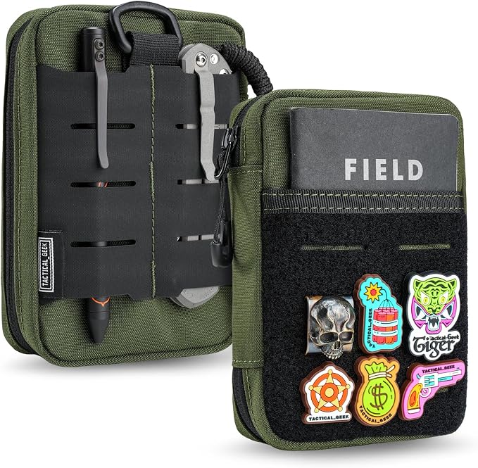 TACTICAL GEEK EDC Compact Waist Pocket Pouch, Men EDC Pouch Organizer, Utility by TACTICAL_GEEK