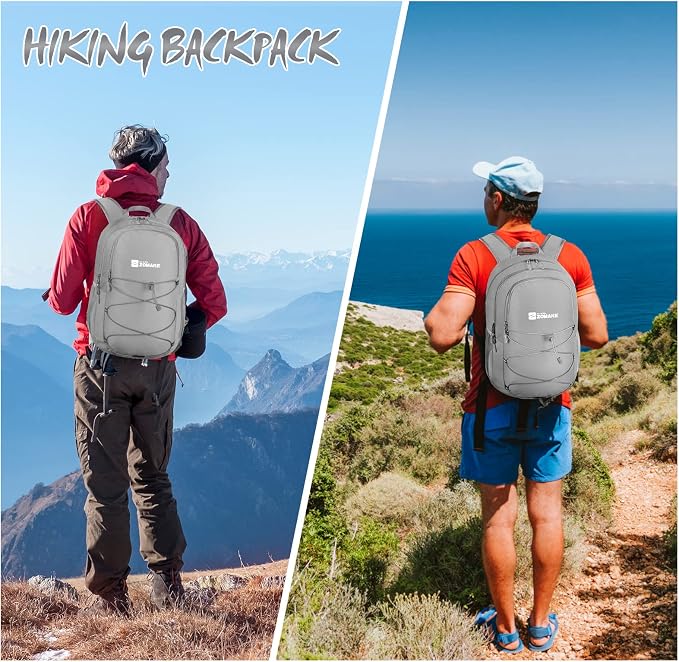 ZOMAKE Lightweight Packable Backpack 28L, Foldable Backpacks Water Resistant - Image 7