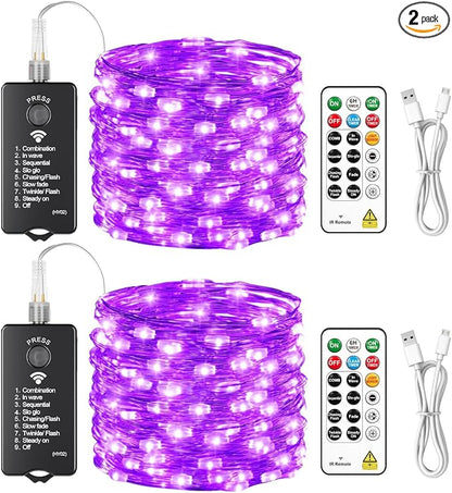 HXWEIYE Rechargeable Fairy Lights by LightUpYourHomewHXWEIYE
