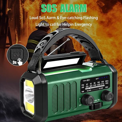 Emergency Weather Radio 20000mAh NOAA/AM/FM - Image 5
