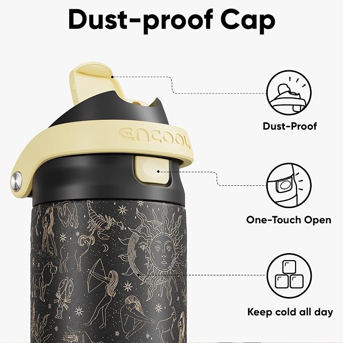 ENCOOL Leakproof Insulated Water Bottle - Image 2
