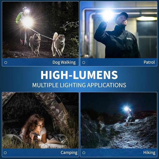 Flashlight Rechargeable Flashlights High Lumens, 000 LM Bright LED Flashlight - Image 9