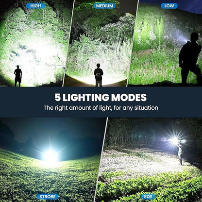 Rechargeable Flashlights 3 Pack - Image 4